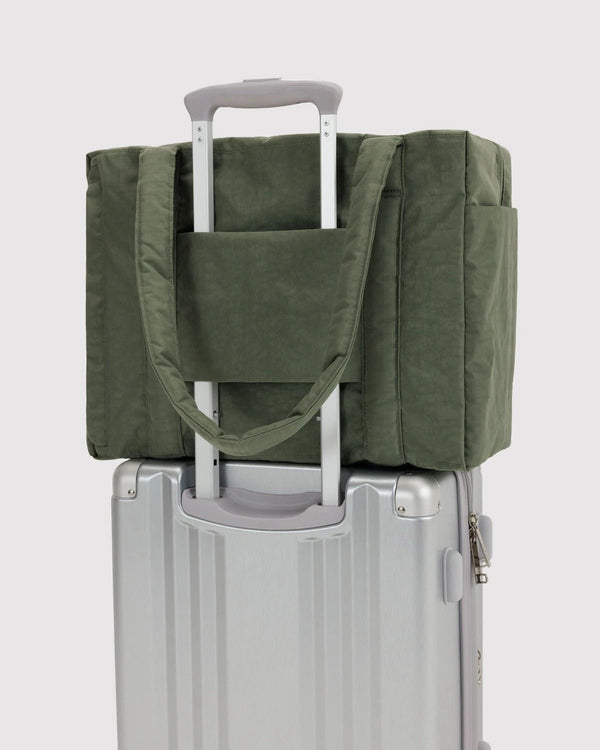 BAGGU バグー CLOUD CARRY ON グリーン レギュラーサイズ BAGGU Carry-On Cloud Small Bag - Eco-Friendly Travel Gear