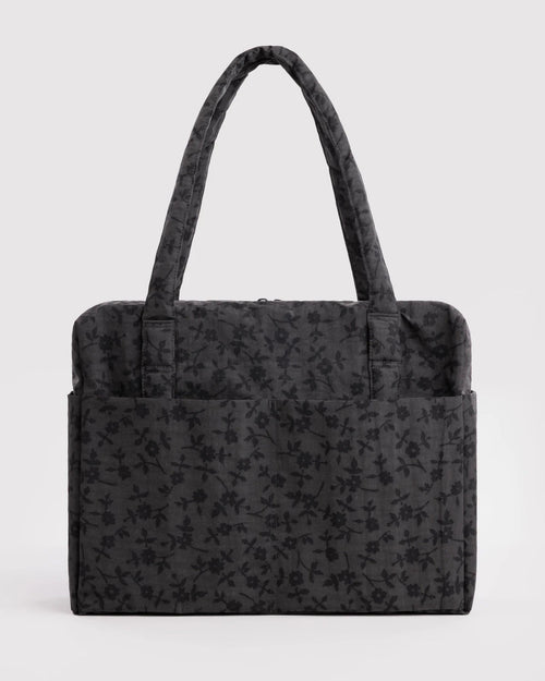 BAGGU Carry-On Cloud Bag with 5 Exterior Pockets - Recycled - Plastic Freedom