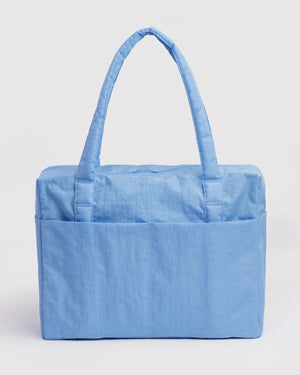 BAGGU Carry-On Cloud Bag with 5 Exterior Pockets - Recycled - Plastic Freedom