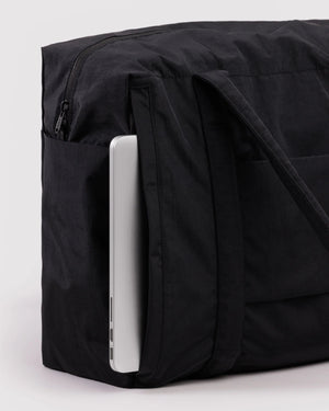 BAGGU Carry-On Cloud Bag with 5 Exterior Pockets - Recycled - Plastic Freedom
