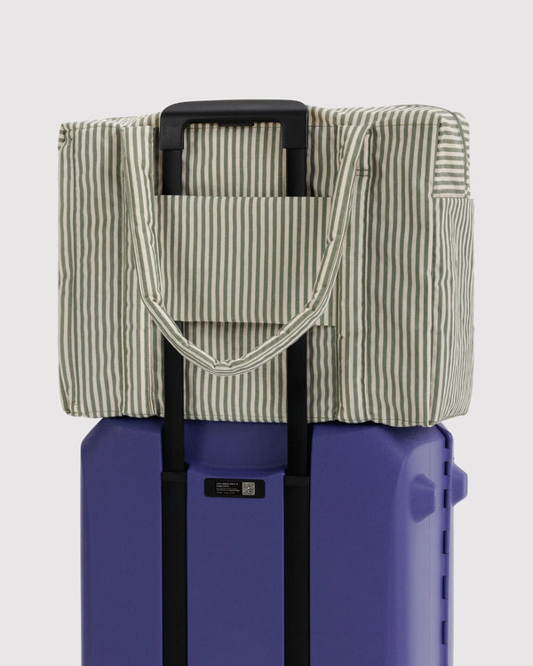 BAGGU Carry-On Cloud Bag with 5 Exterior Pockets - Recycled - Plastic Freedom