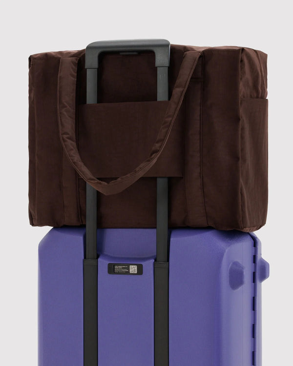BAGGU Carry-On Cloud Bag with 5 Exterior Pockets - Recycled - Plastic Freedom