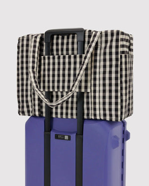 BAGGU Carry-On Cloud Bag with 5 Exterior Pockets - Recycled - Plastic Freedom