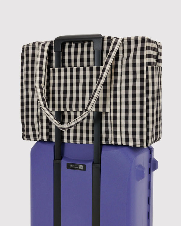 BAGGU Carry-On Cloud Bag with 5 Exterior Pockets - Recycled - Plastic Freedom