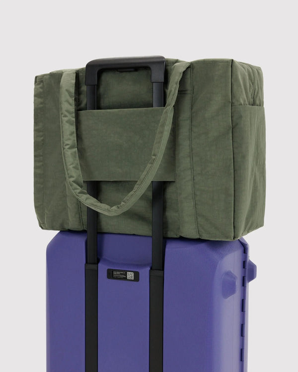 BAGGU Carry-On Cloud Bag with 5 Exterior Pockets - Recycled - Plastic Freedom