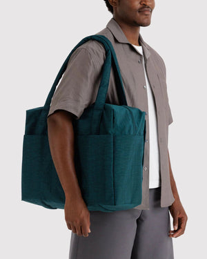 BAGGU Carry-On Cloud Bag with 5 Exterior Pockets - Recycled - Plastic Freedom