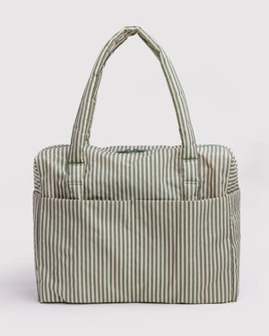 BAGGU Carry-On Cloud Bag with 5 Exterior Pockets - Recycled - Plastic Freedom