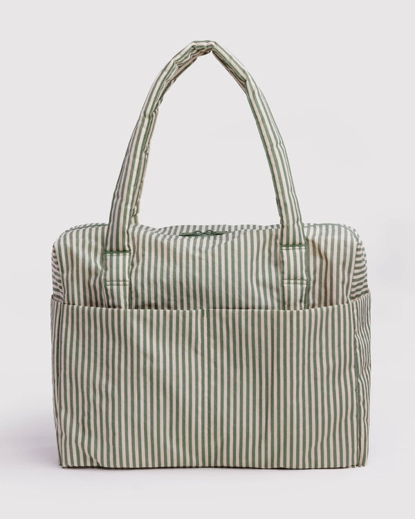 BAGGU Carry-On Cloud Bag with 5 Exterior Pockets - Recycled - Plastic Freedom