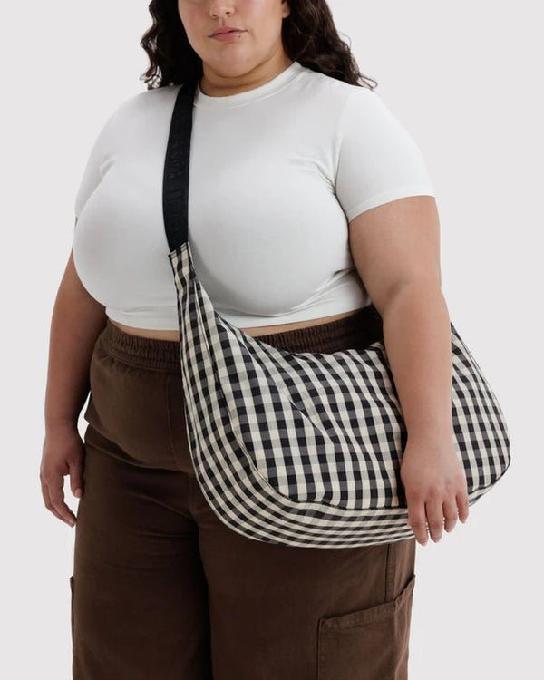 BAGGU Crescent Bag Large Extended 41" Strap - Recycled - Plastic Freedom