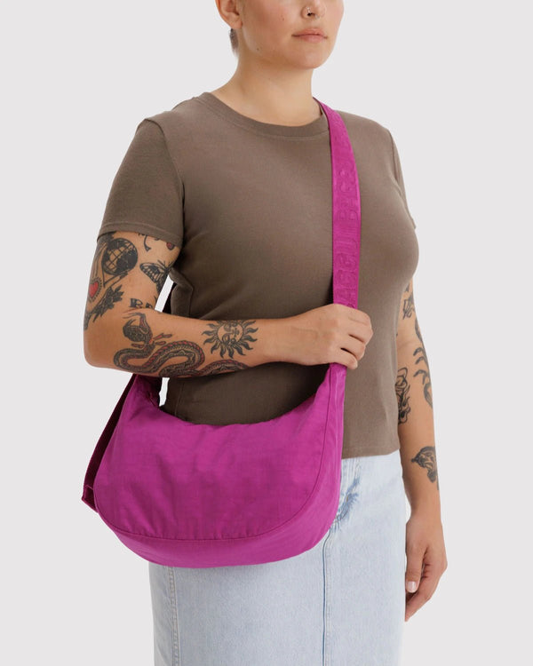 BAGGU Crescent Bag Medium Extended 47" Strap - Recycled - Plastic Freedom