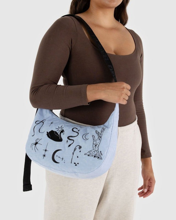 BAGGU Crescent Bag Medium Extended 47" Strap - Recycled - Plastic Freedom