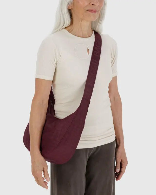 BAGGU Crescent Bag Medium Extended 47" Strap - Recycled - Plastic Freedom