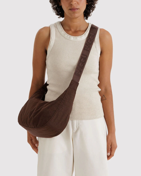 BAGGU Crescent Bag Medium Extended 47" Strap - Recycled - Plastic Freedom