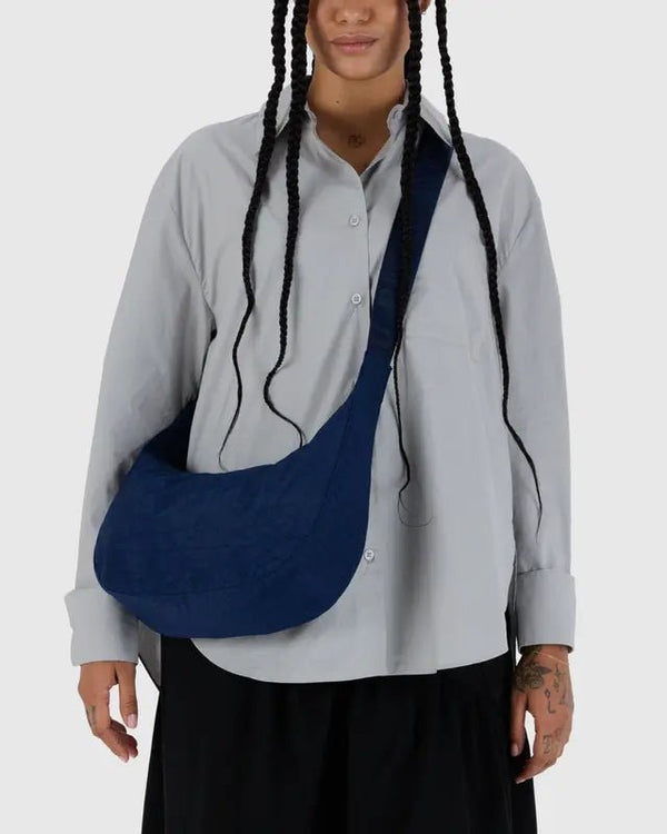 BAGGU Crescent Bag Medium Extended 47" Strap - Recycled - Plastic Freedom