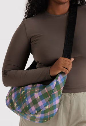 BAGGU Crescent Bag Medium Extended 47" Strap - Recycled - Plastic Freedom