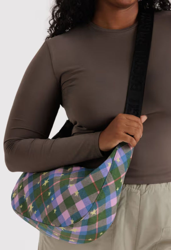 BAGGU Crescent Bag Medium Extended 47" Strap - Recycled - Plastic Freedom