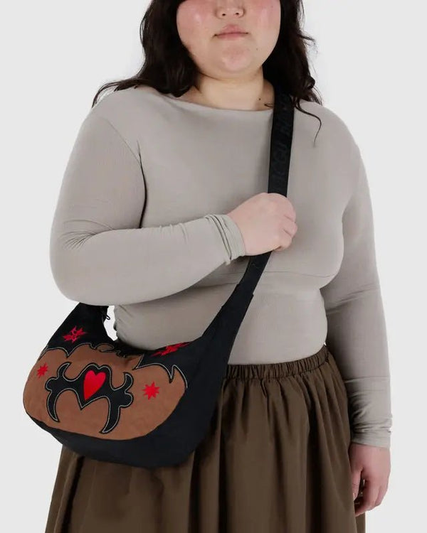 BAGGU Crescent Bag Medium Extended 47" Strap - Recycled - Plastic Freedom