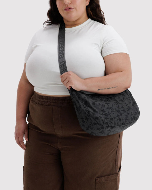 BAGGU Crescent Bag Medium Extended 47" Strap - Recycled - Plastic Freedom