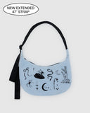 BAGGU Crescent Bag Medium Extended 47" Strap - Recycled - Plastic Freedom