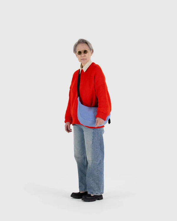 BAGGU Crescent Bag Medium Extended 47" Strap - Recycled - Plastic Freedom
