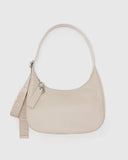 BAGGU Crescent Bag Medium - Recycled Leather - Plastic Freedom