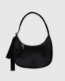 BAGGU Crescent Bag Medium - Recycled Leather - Plastic Freedom