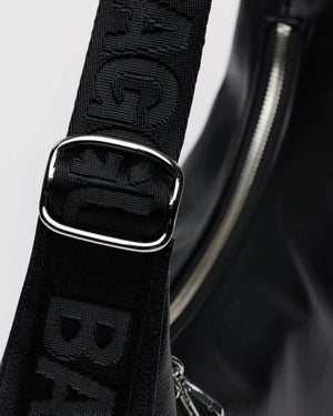 BAGGU Crescent Bag Medium - Recycled Leather - Plastic Freedom
