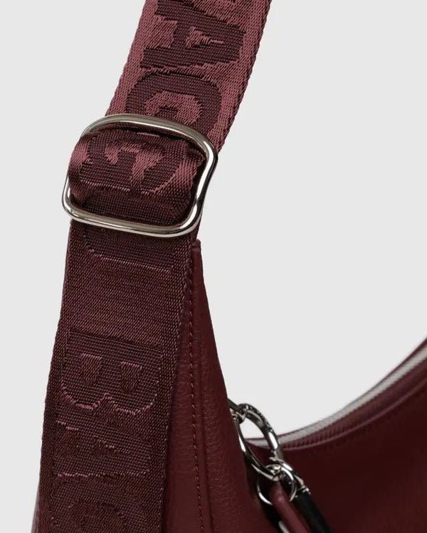BAGGU Crescent Bag Medium - Recycled Leather - Plastic Freedom