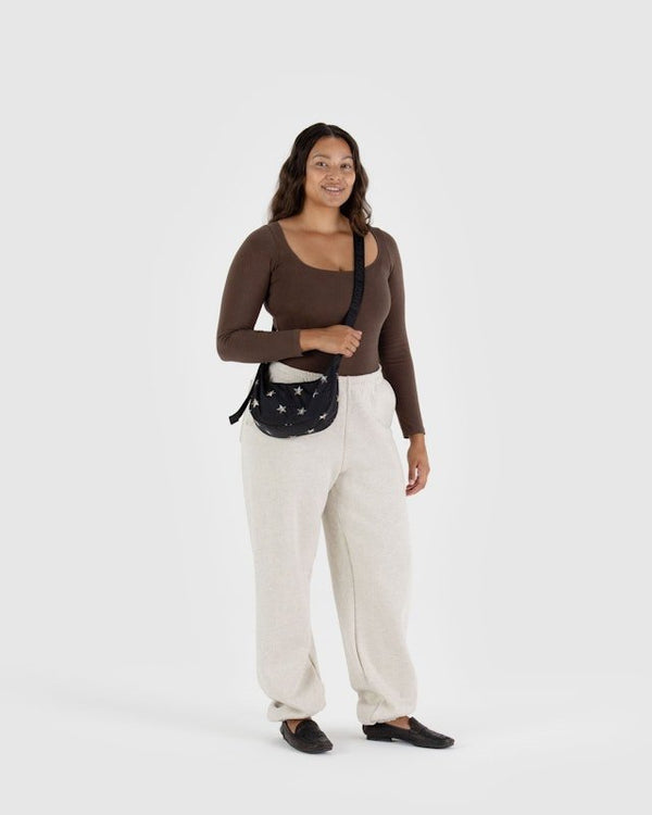 BAGGU Crescent Bag Small Extended 51" Strap - Recycled - Plastic Freedom
