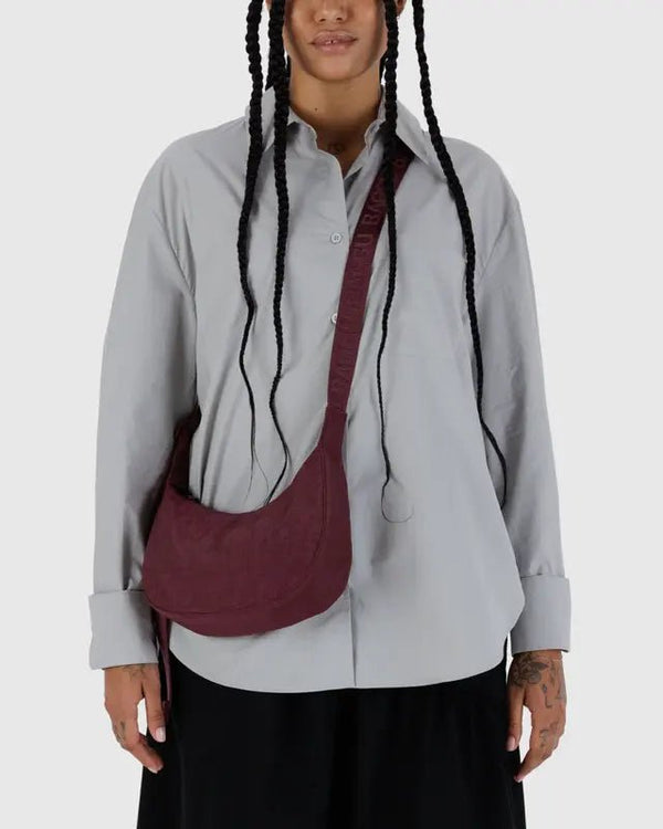 BAGGU Crescent Bag Small Extended 51" Strap - Recycled - Plastic Freedom
