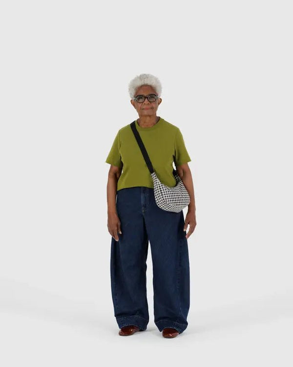 BAGGU Crescent Bag Small Extended 51" Strap - Recycled - Plastic Freedom