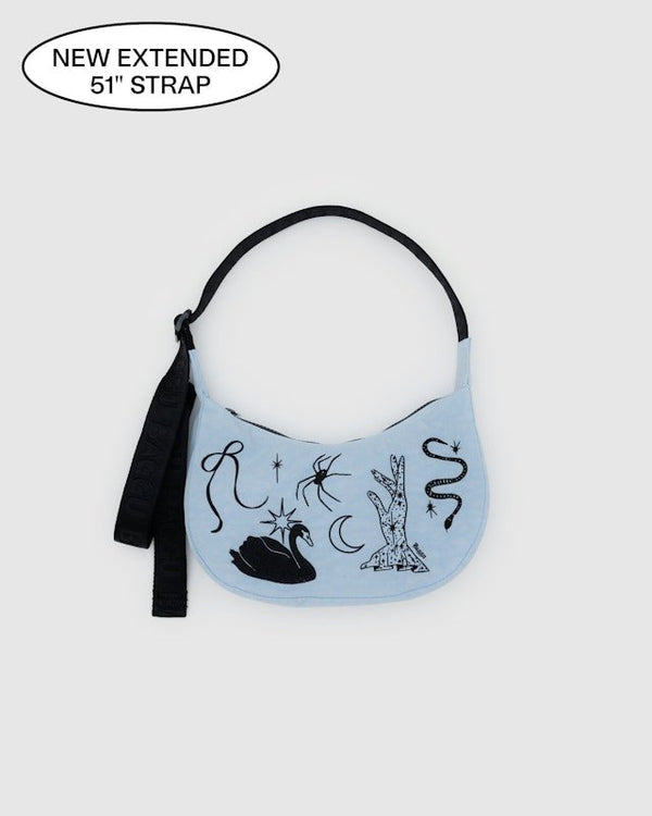 BAGGU Crescent Bag Small Extended 51" Strap - Recycled - Plastic Freedom