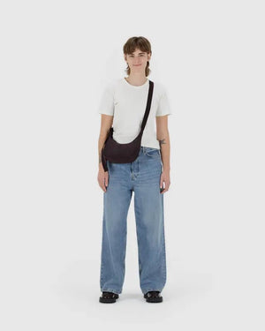 BAGGU Crescent Bag Small Extended 51" Strap - Recycled - Plastic Freedom