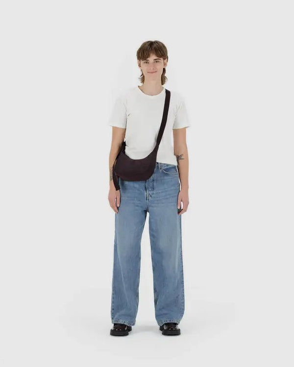 BAGGU Crescent Bag Small Extended 51" Strap - Recycled - Plastic Freedom