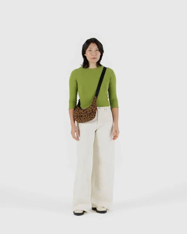 BAGGU Crescent Bag Small Extended 51" Strap - Recycled - Plastic Freedom