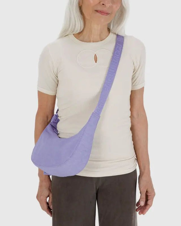 BAGGU Crescent Bag Small Extended 51" Strap - Recycled - Plastic Freedom