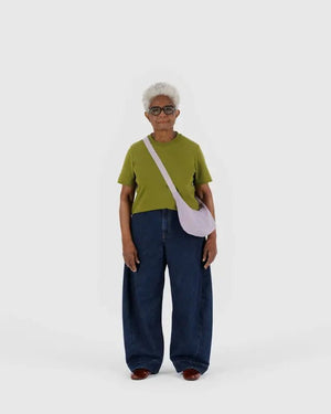 BAGGU Crescent Bag Small Extended 51" Strap - Recycled - Plastic Freedom