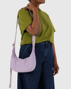 BAGGU Crescent Bag Small Extended 51" Strap - Recycled - Plastic Freedom