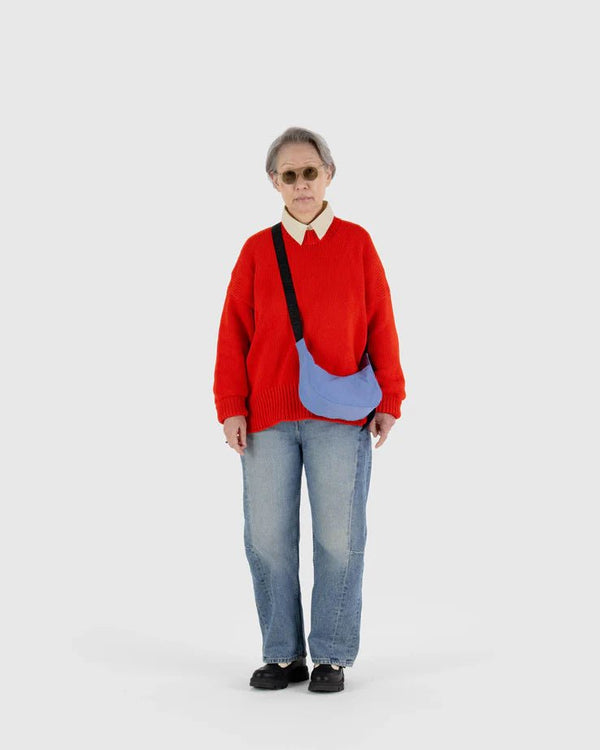 BAGGU Crescent Bag Small Extended 51" Strap - Recycled - Plastic Freedom