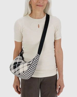 BAGGU Crescent Bag Small Extended 51" Strap - Recycled - Plastic Freedom