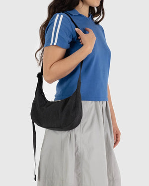 BAGGU Crescent Bag Small Extended 51" Strap - Recycled - Plastic Freedom