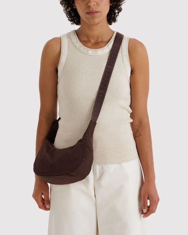 BAGGU Crescent Bag Small Extended 51" Strap - Recycled - Plastic Freedom