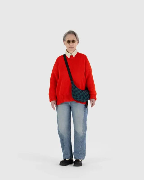 BAGGU Crescent Bag Small Extended 51" Strap - Recycled - Plastic Freedom