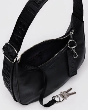 BAGGU Crescent Bag Small - Recycled Leather - Plastic Freedom