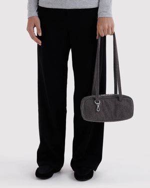 BAGGU Denim Bowler Bag - Small - Plastic Freedom