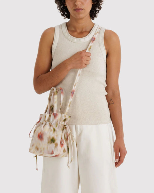 BAGGU Drawstring Bag - Early Access - Abstract Floral