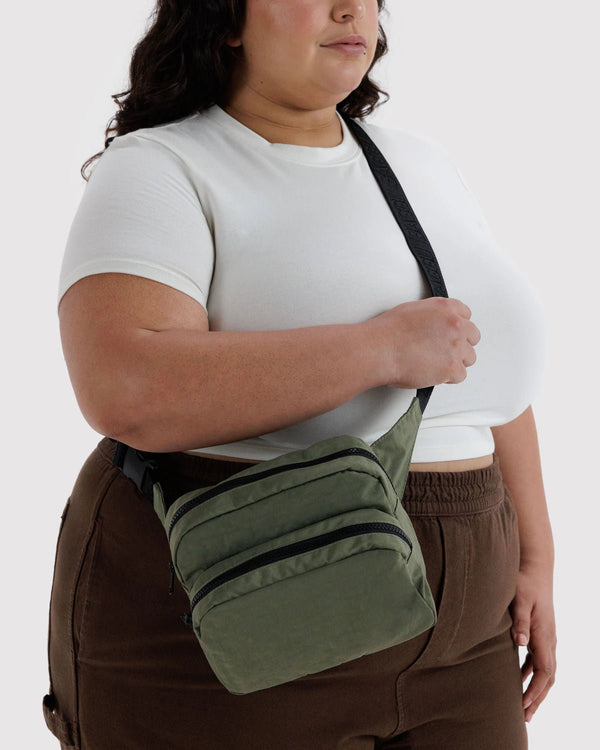 BAGGU Fanny Pack with 45" Strap - Recycled - Plastic Freedom