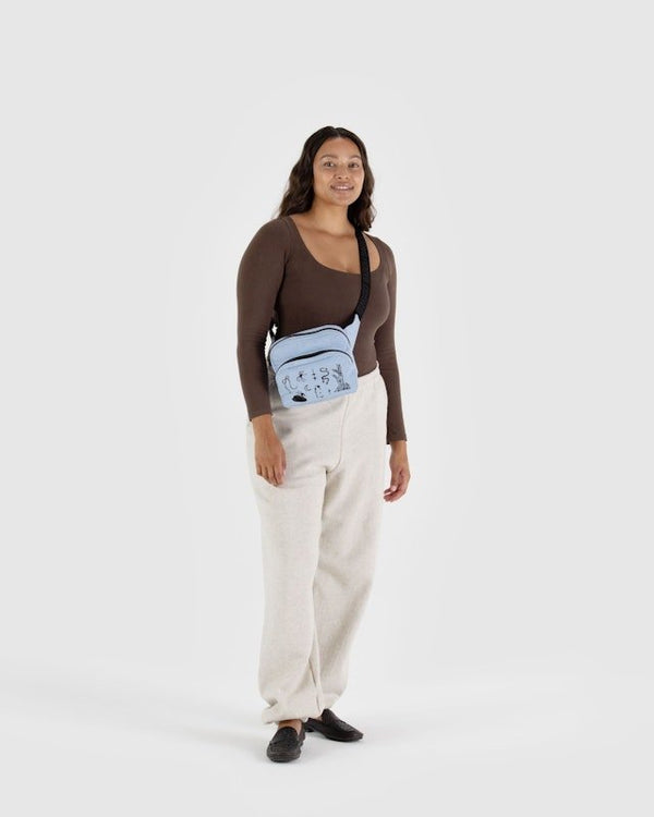BAGGU Fanny Pack with 45" Strap - Recycled - Plastic Freedom