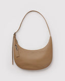 BAGGU Flat Crescent Recycled Leather Bag - Medium - Plastic Freedom
