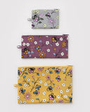 BAGGU Flat Pouch Set - Recycled - Plastic Freedom